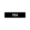 Mia Street Sign Children Name Room Plate