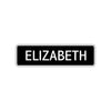 Elizabeth Street Sign Children Name Room Plate