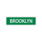 Brooklyn Street Sign Children Name Room Plate