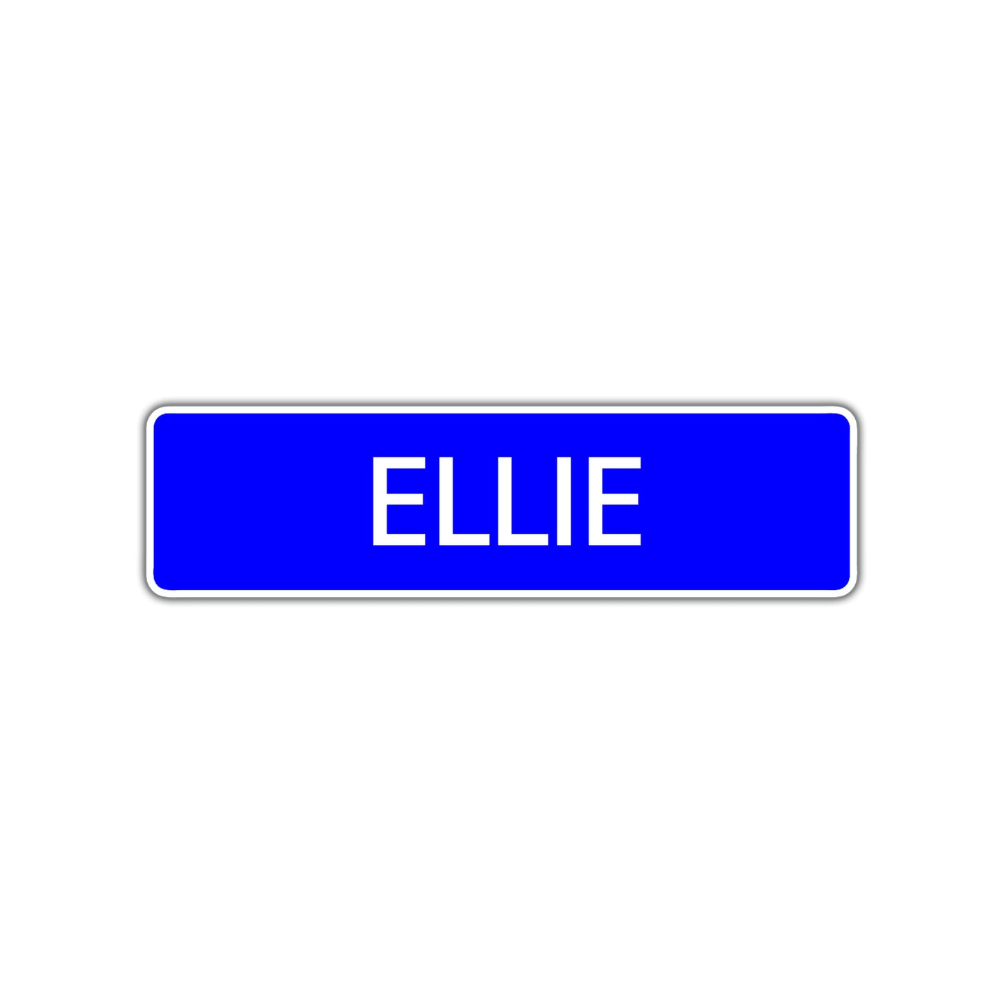 Ellie Street Sign Children Name Room Plate