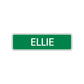 Ellie Street Sign Children Name Room Plate