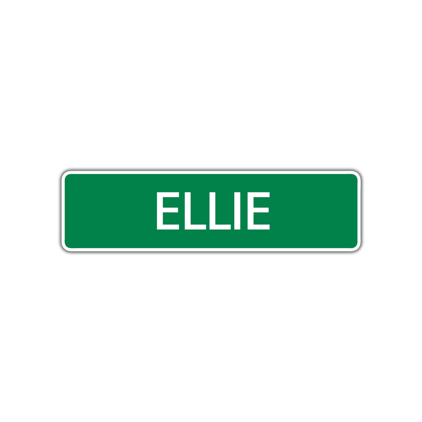 Ellie Street Sign Children Name Room Plate