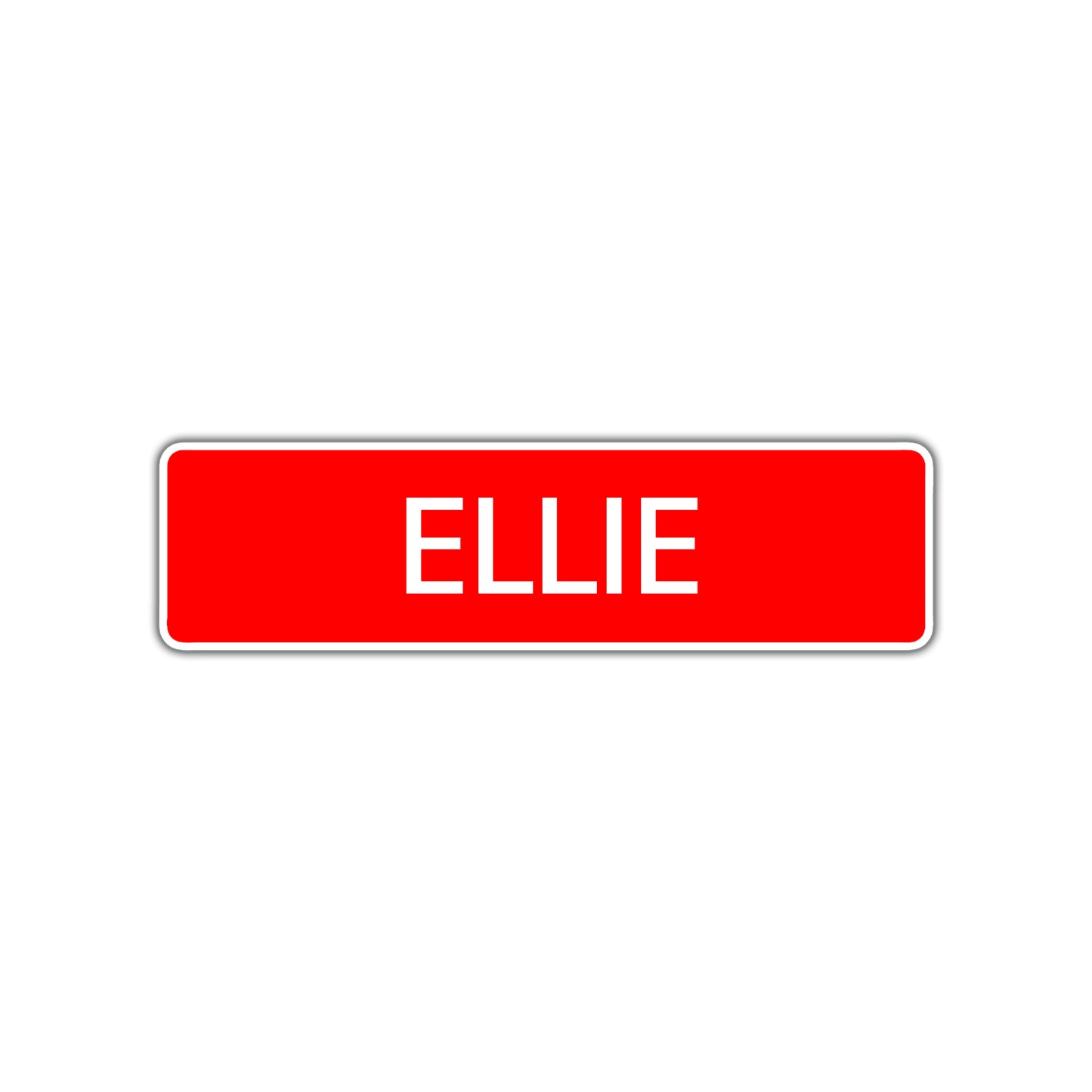Ellie Street Sign Children Name Room Plate