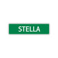 Stella Street Sign Children Name Room Plate