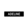 Adeline Street Sign Children Name Room Plate