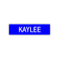Kaylee Street Sign Children Name Room Plate