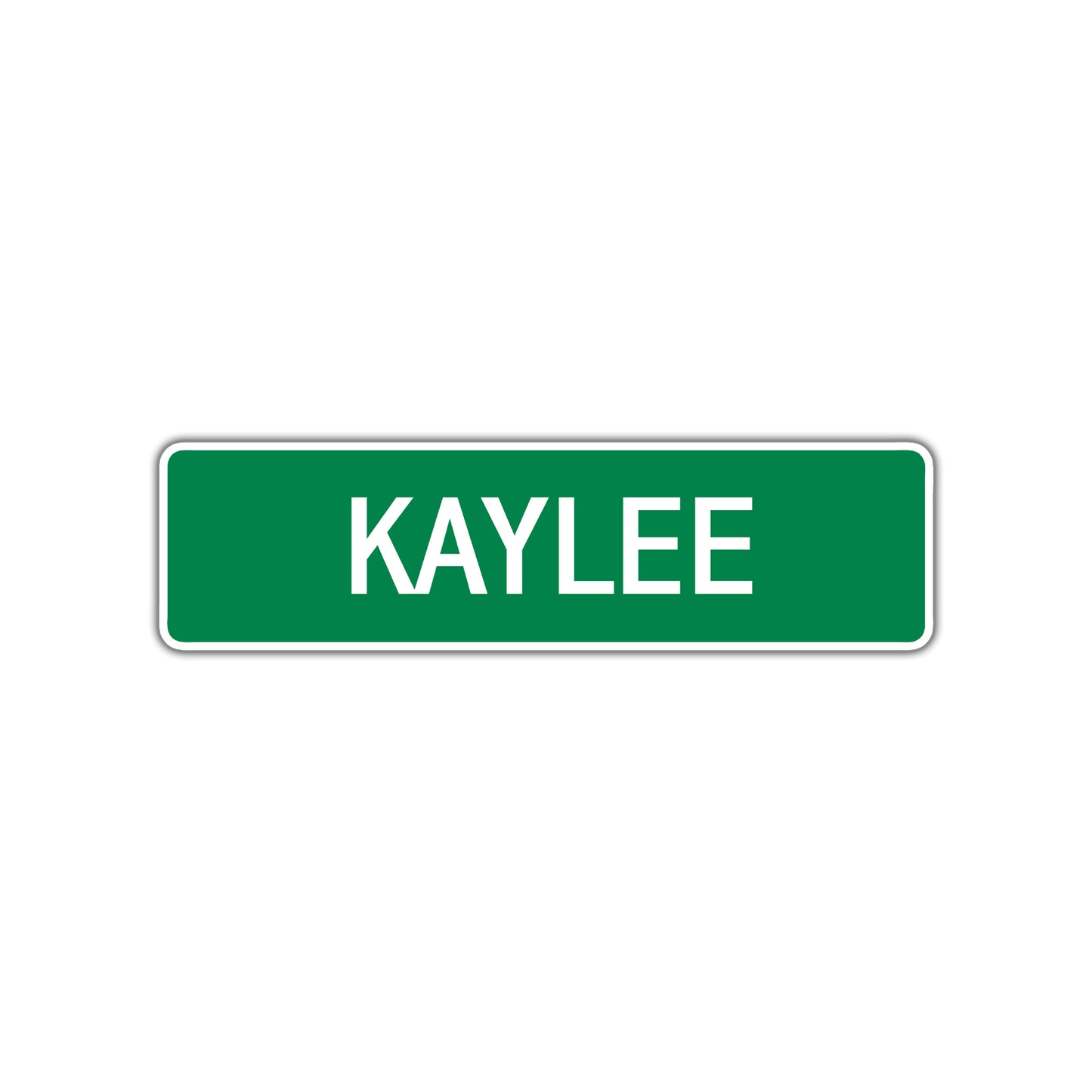 Kaylee Street Sign Children Name Room Plate