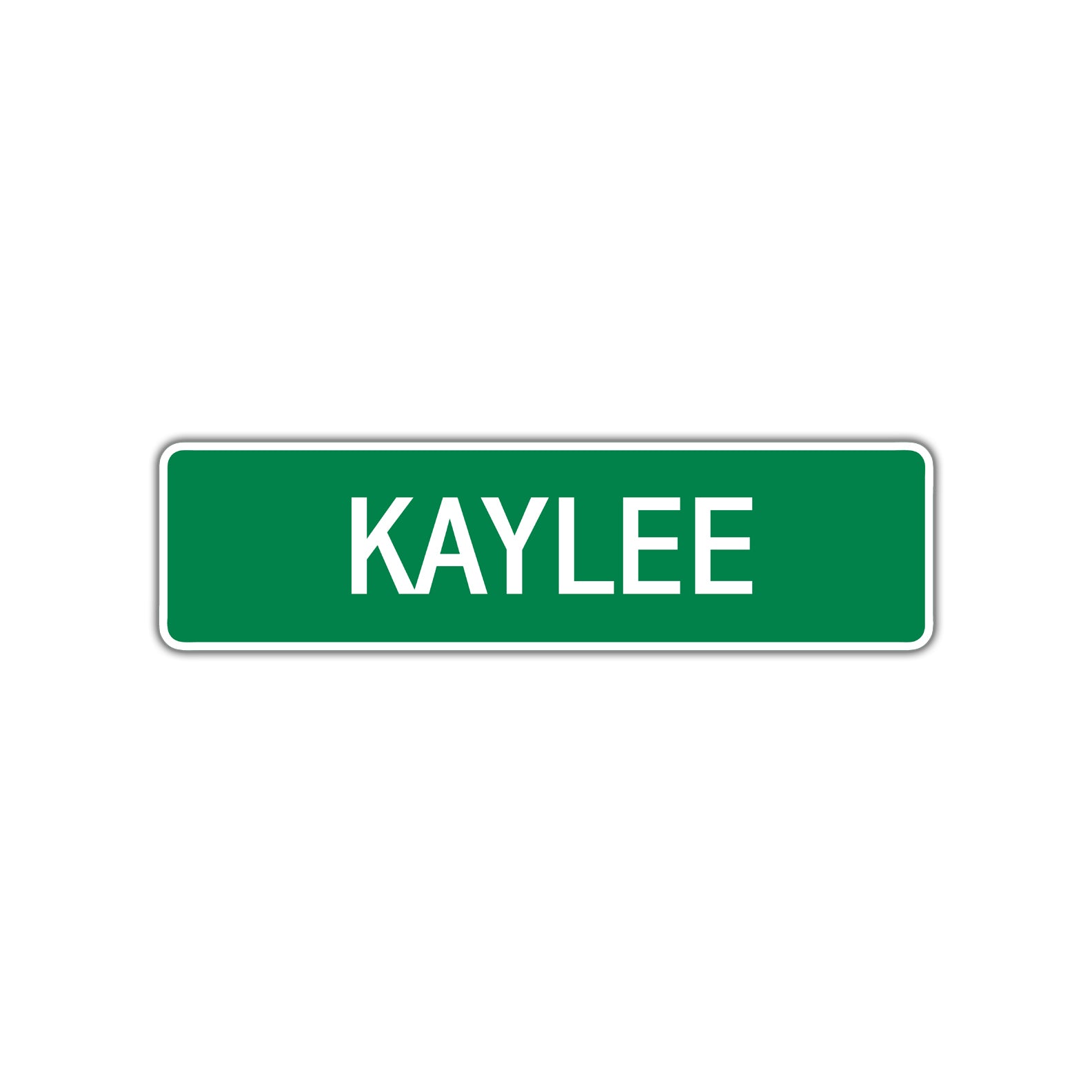 Kaylee Street Sign Children Name Room Plate