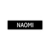 Naomi Street Sign Children Name Room Plate
