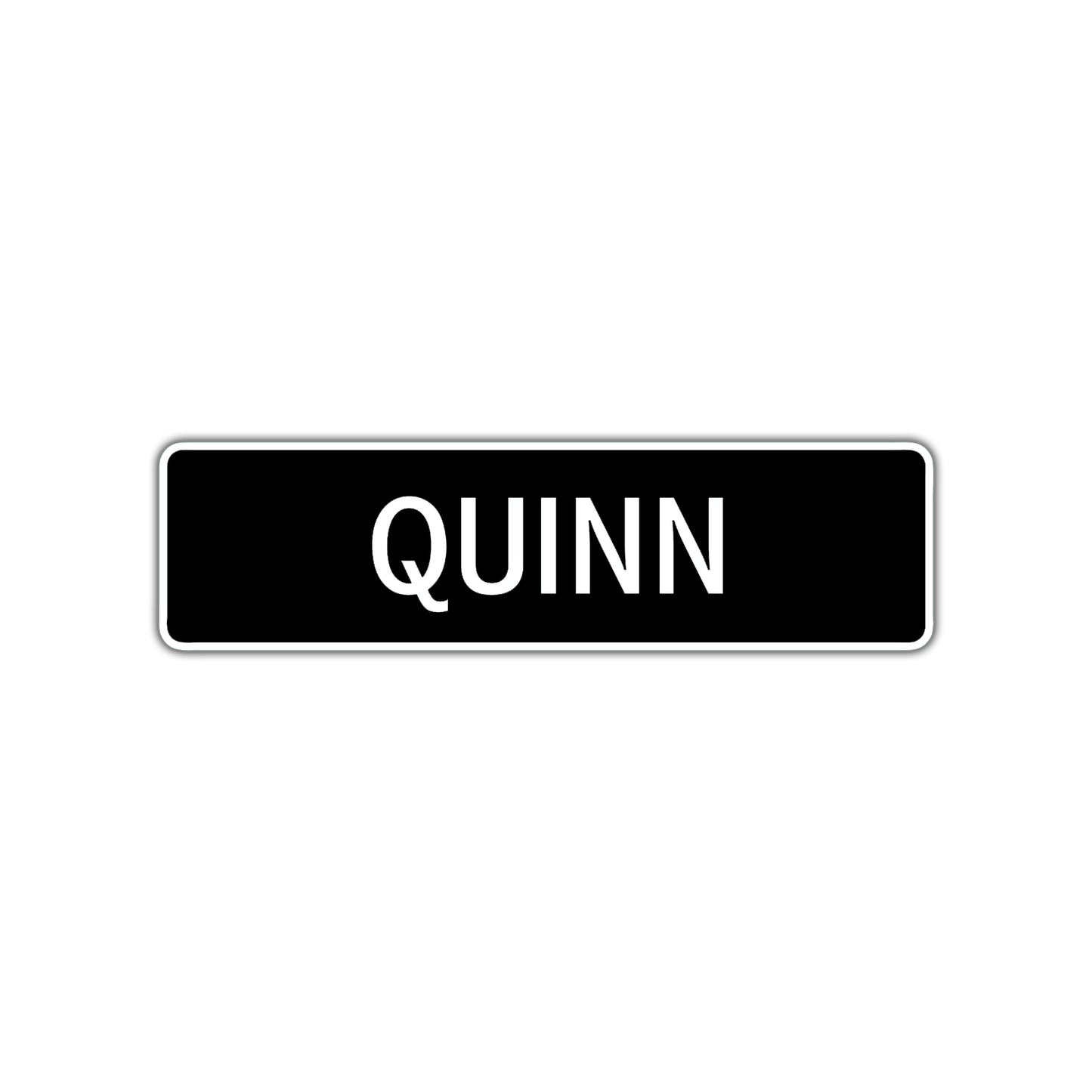 Quinn Street Sign Children Name Room Plate