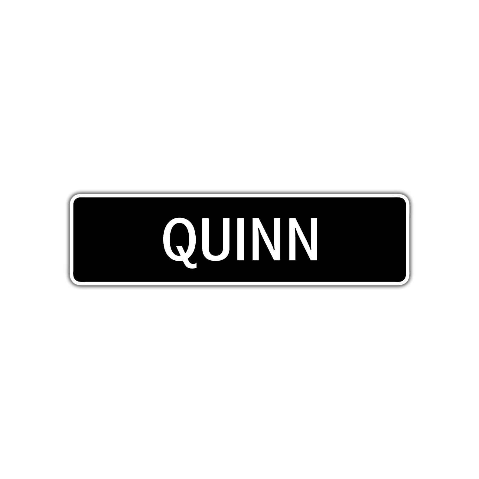 Quinn Street Sign Children Name Room Plate