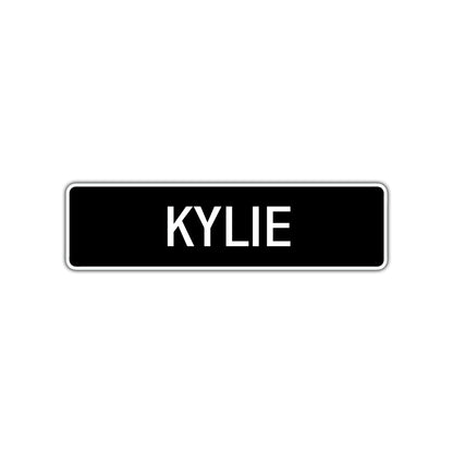 Kylie Street Sign Children Name Room Plate