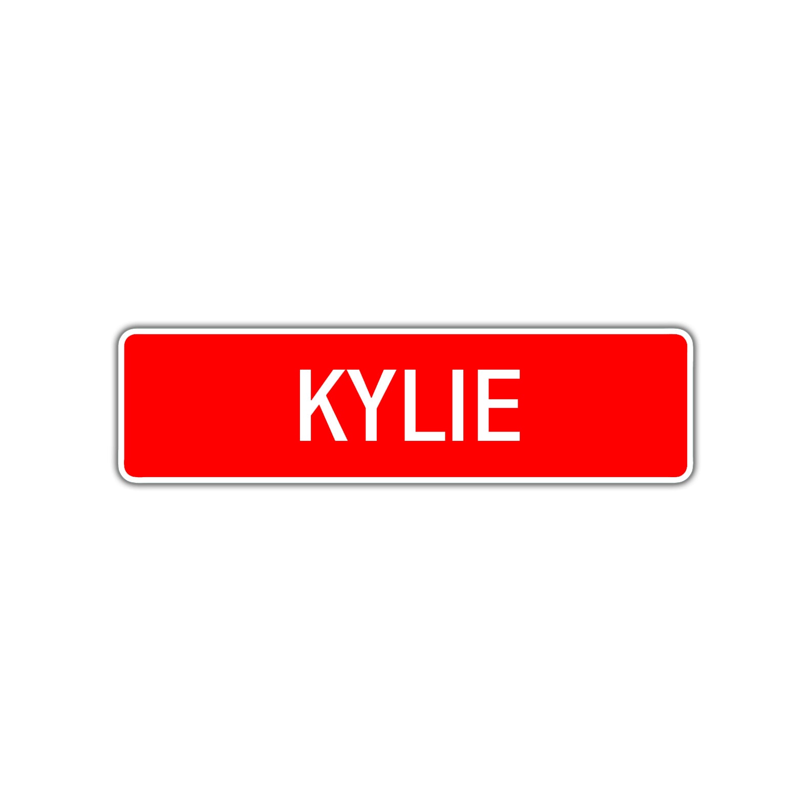 Kylie Street Sign Children Name Room Plate