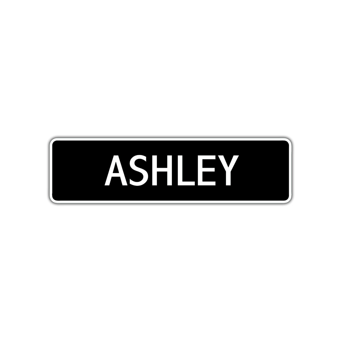 Ashley Street Sign Children Name Room Plate