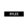 Rylee Street Sign Children Name Room Plate