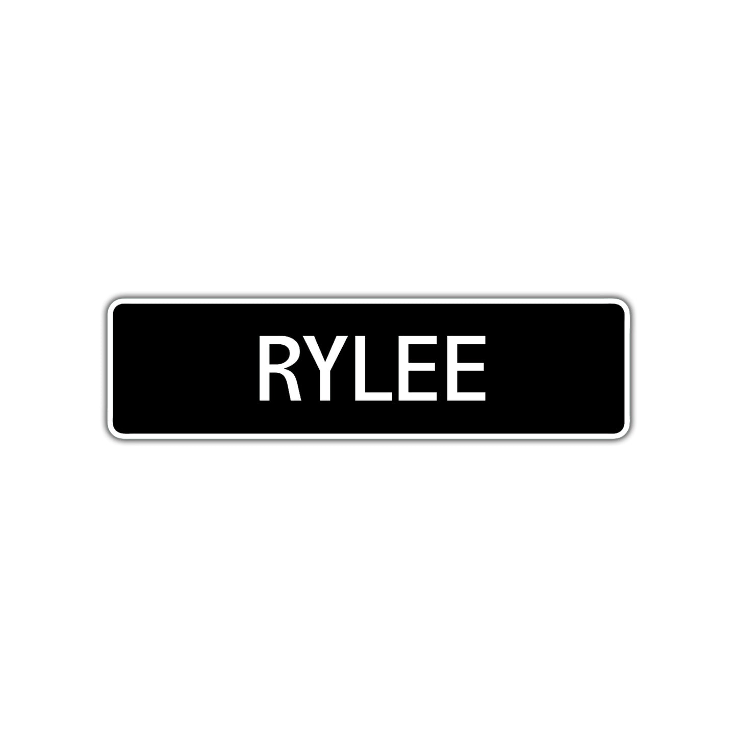 Rylee Street Sign Children Name Room Plate