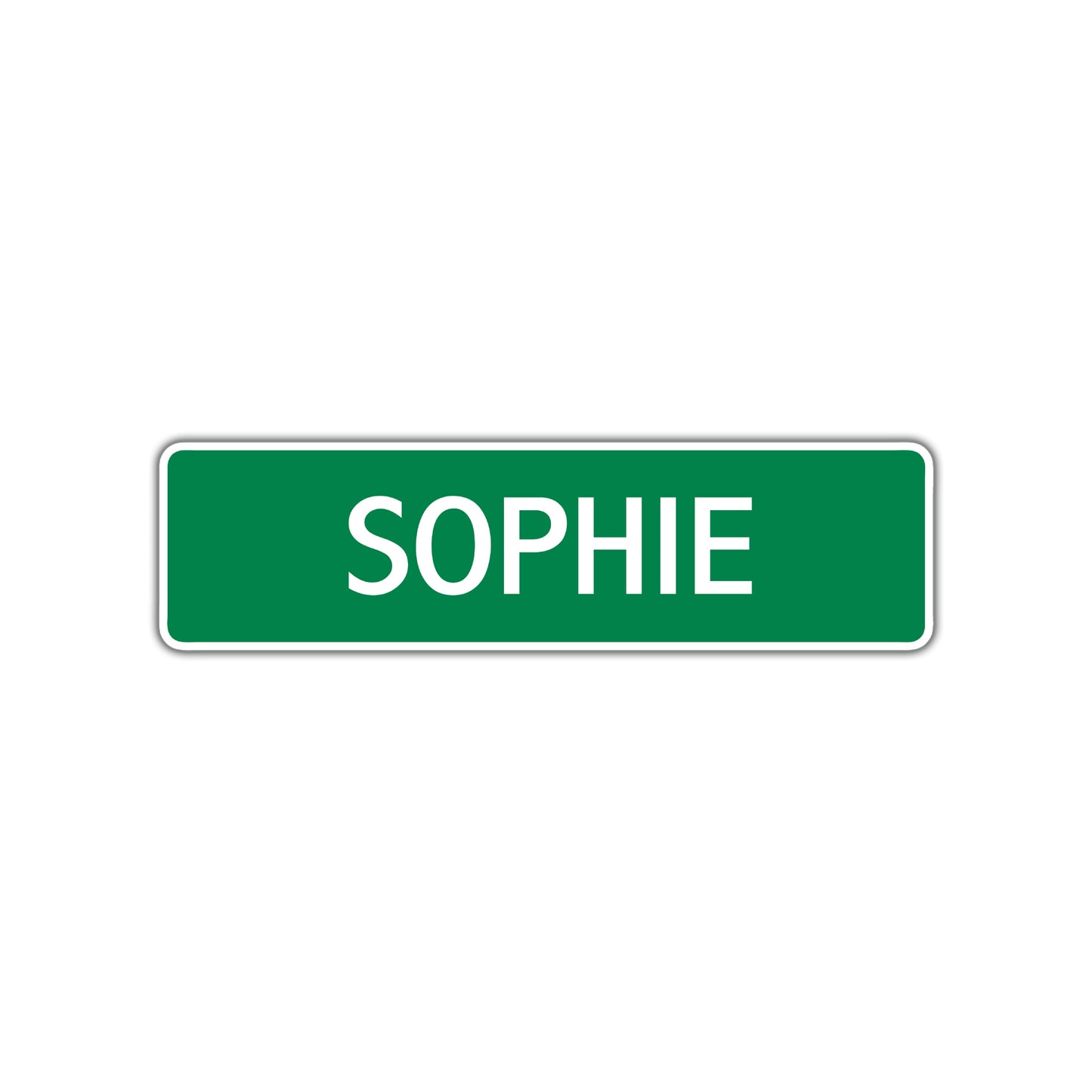 Sophie Street Sign Children Name Room Plate
