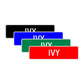 Ivy Street Sign Children Name Room Plate