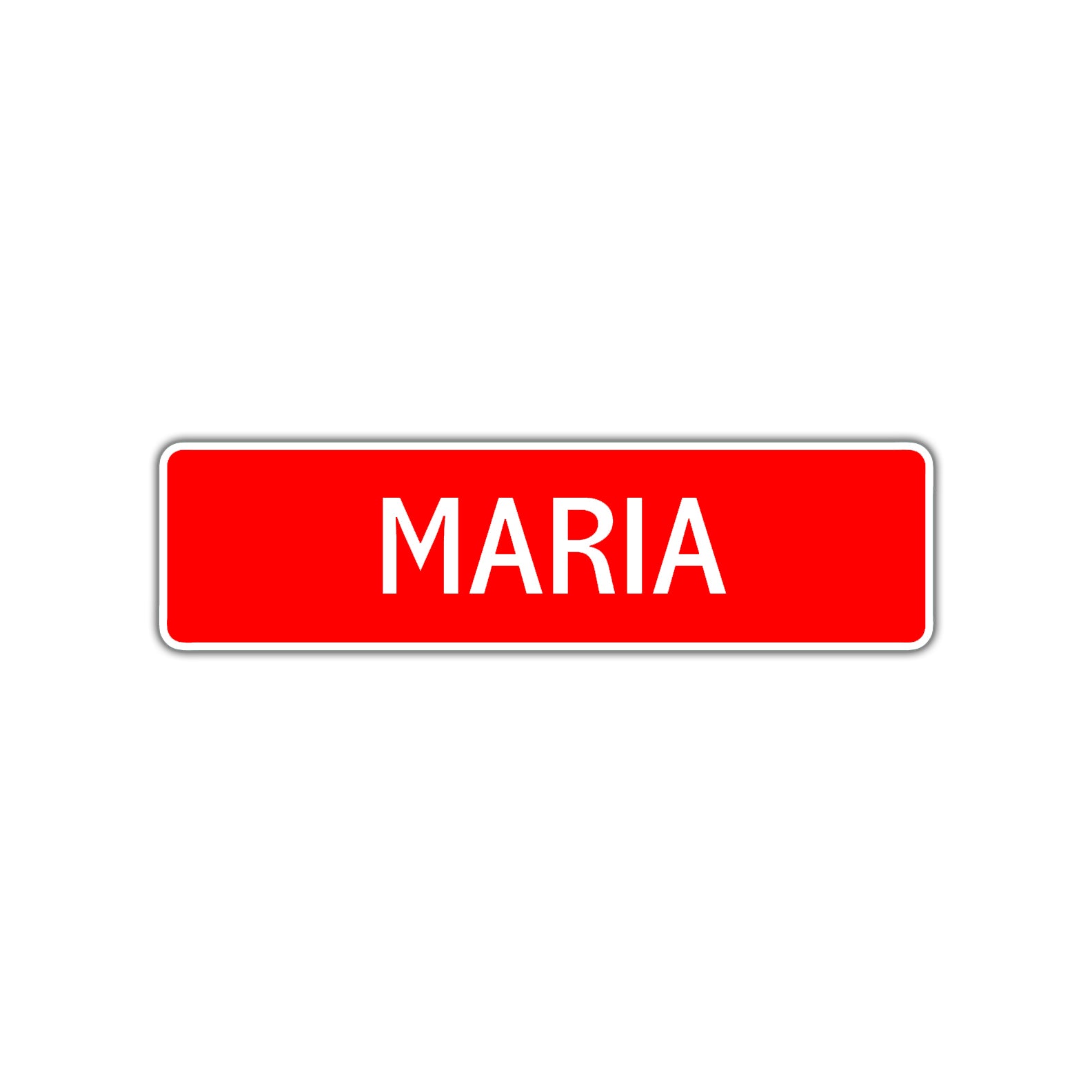 Maria Street Sign Children Name Room Plate - Sign Fever