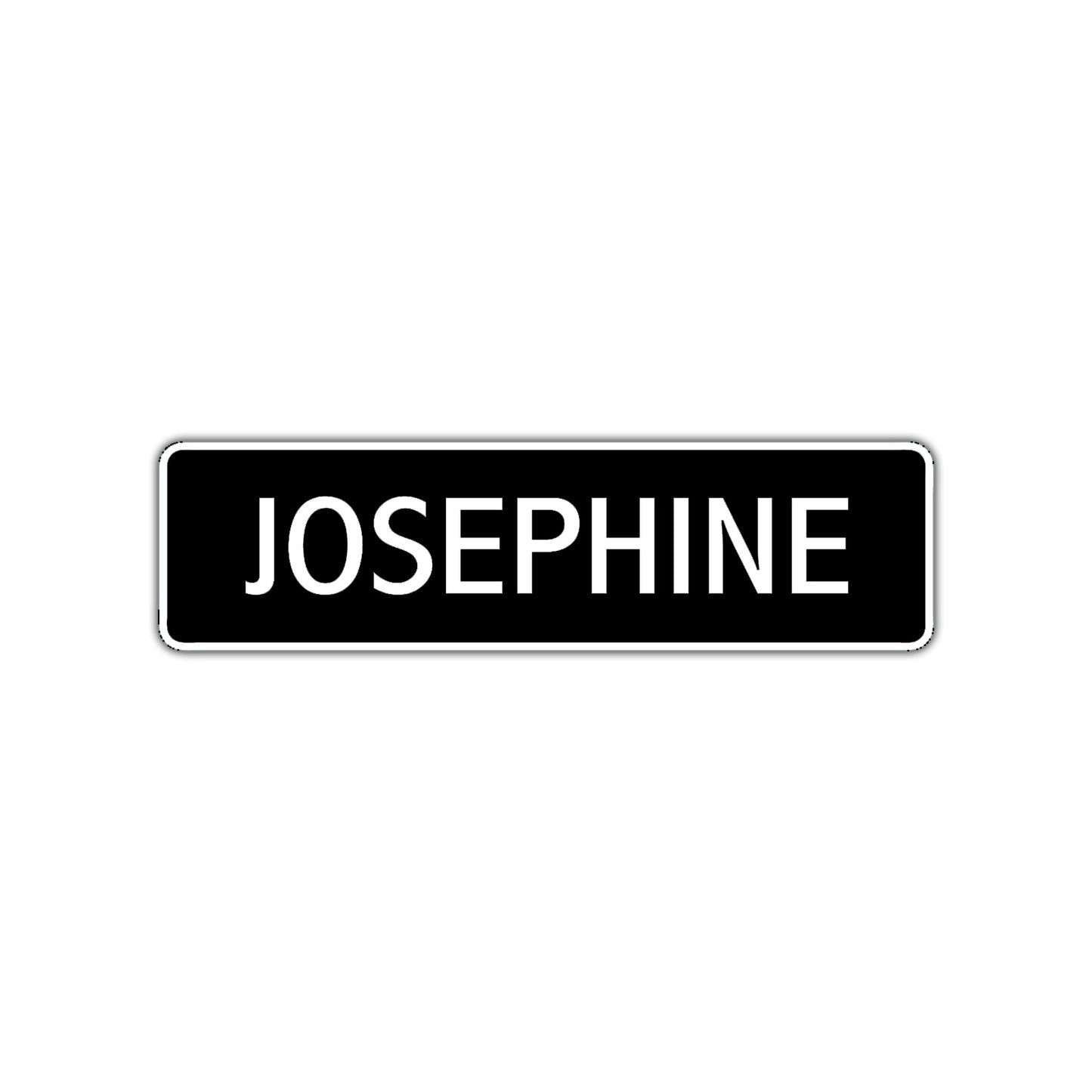 Josephine Street Sign Children Name Room Plate
