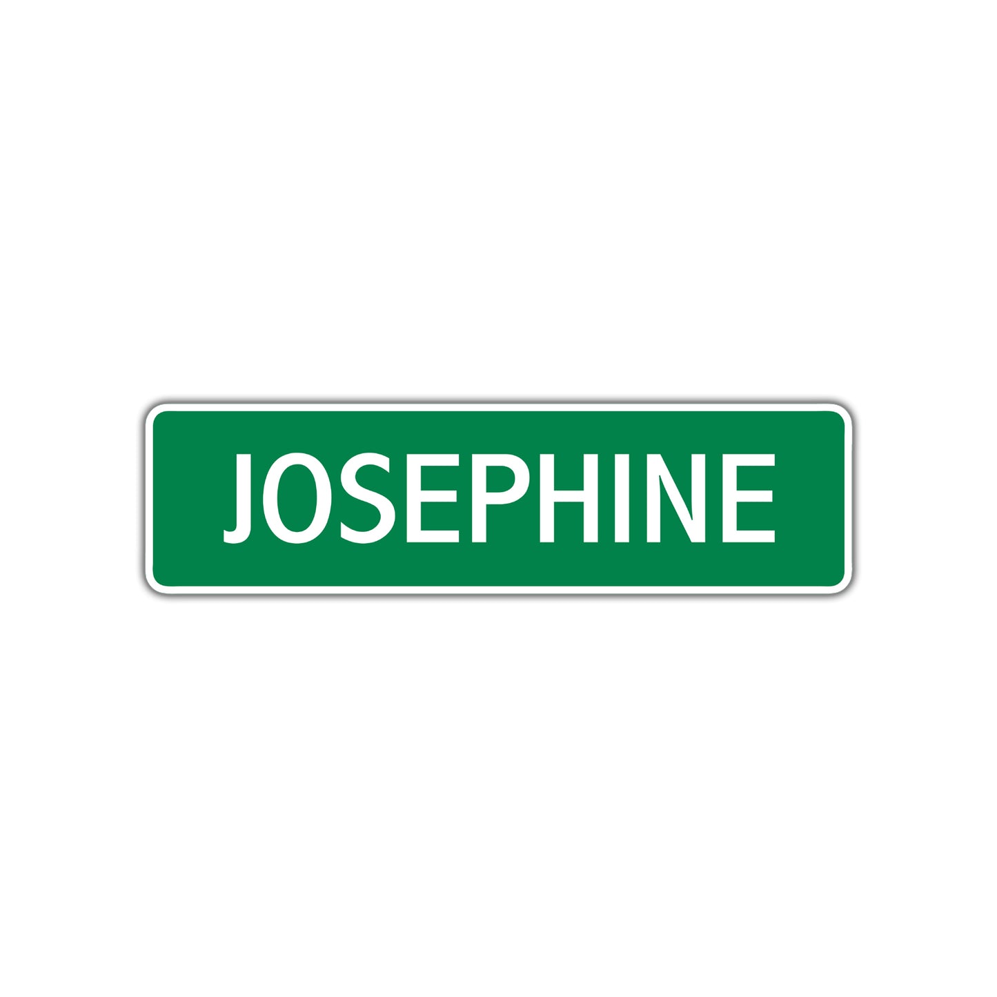 Josephine Street Sign Children Name Room Plate