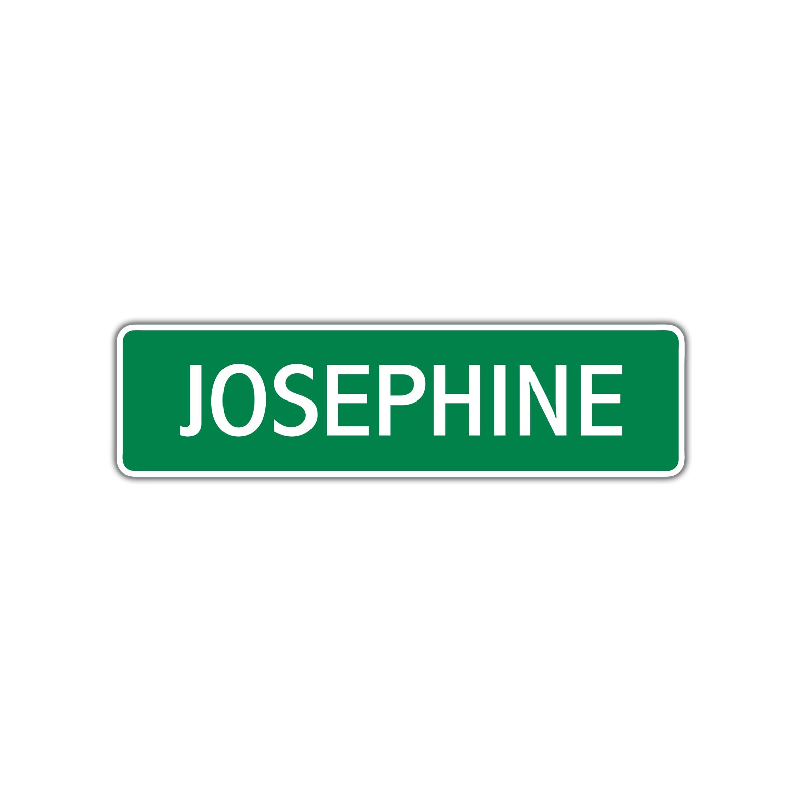 Josephine Street Sign Children Name Room Plate