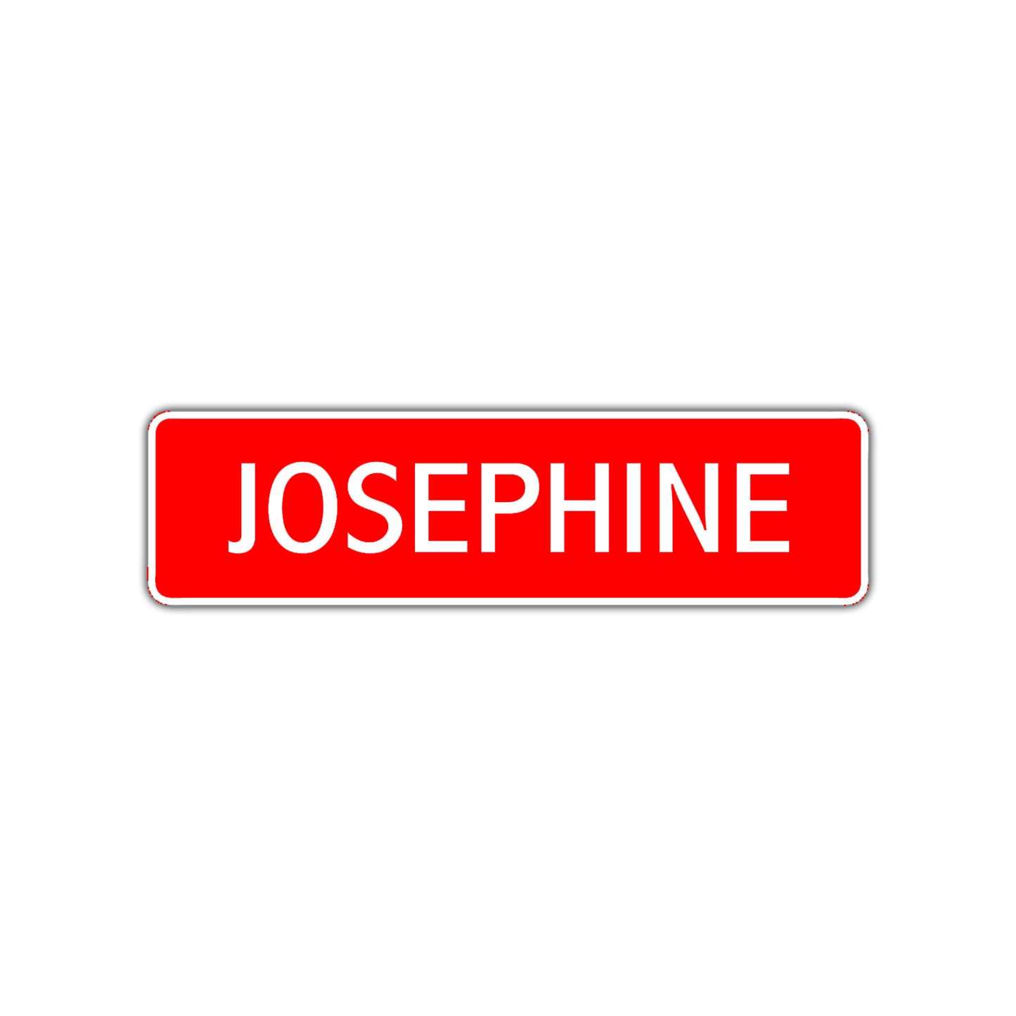 Josephine Street Sign Children Name Room Plate