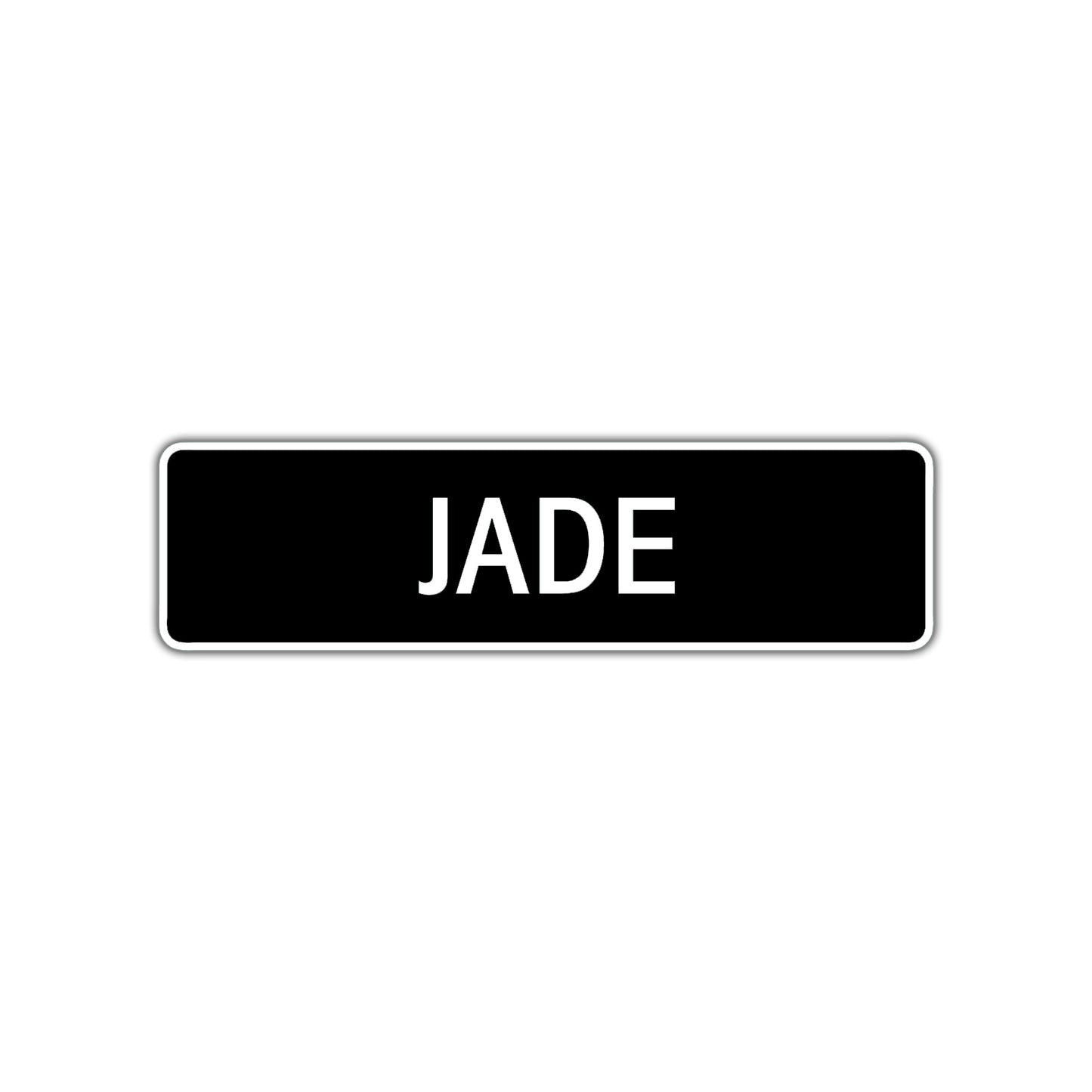 Jade Street Sign Children Name Room Plate