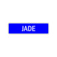 Jade Street Sign Children Name Room Plate