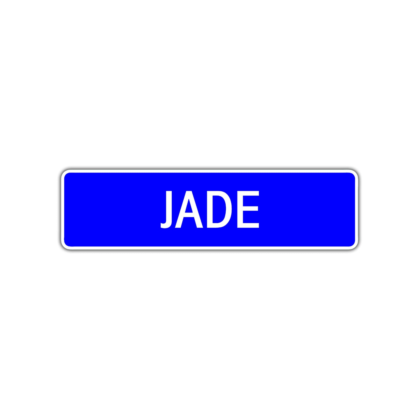 Jade Street Sign Children Name Room Plate