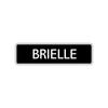 Brielle Street Sign Children Name Room Plate