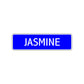 Jasmine Street Sign Children Name Room Plate
