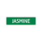 Jasmine Street Sign Children Name Room Plate