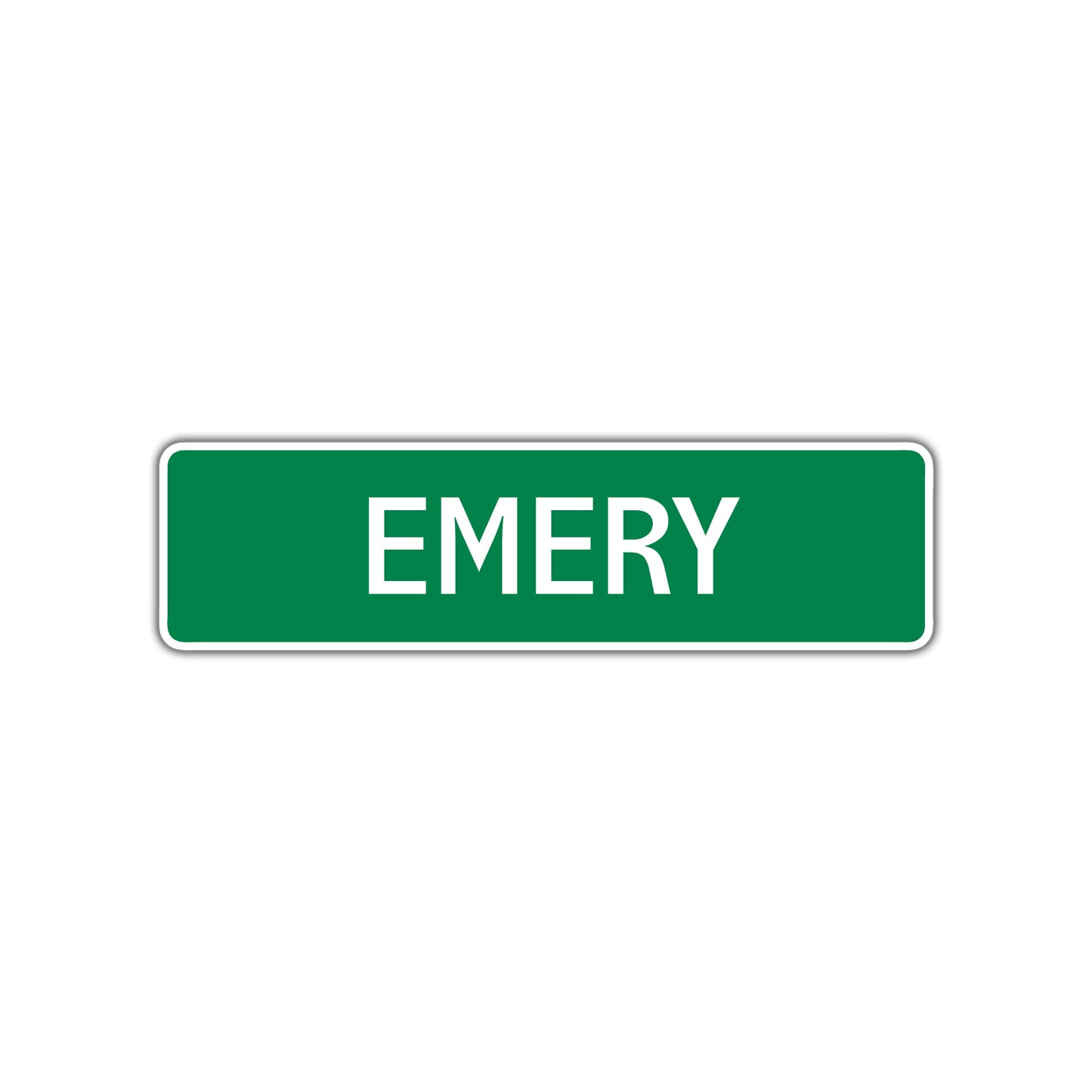Emery Street Sign Children Name Room Plate