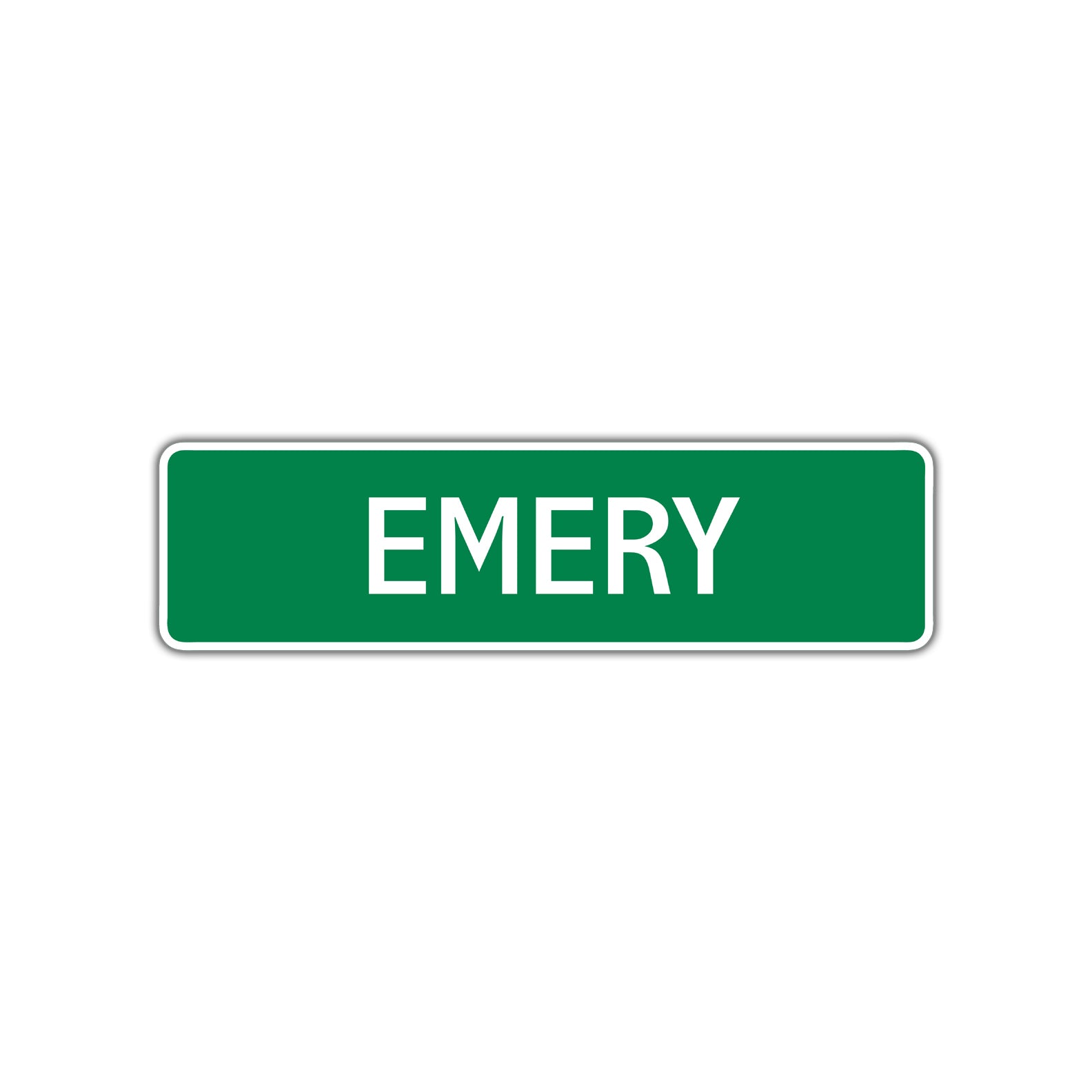 Emery Street Sign Children Name Room Plate