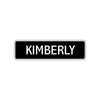Kimberly Street Sign Children Name Room Plate