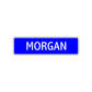 Morgan Street Sign Children Name Room Plate