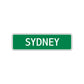 Sydney Street Sign Children Name Room Plate