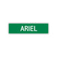 Ariel Street Sign Children Name Room Plate