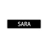 Sara Street Sign Children Name Room Plate