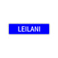 Leilani Street Sign Children Name Room Plate