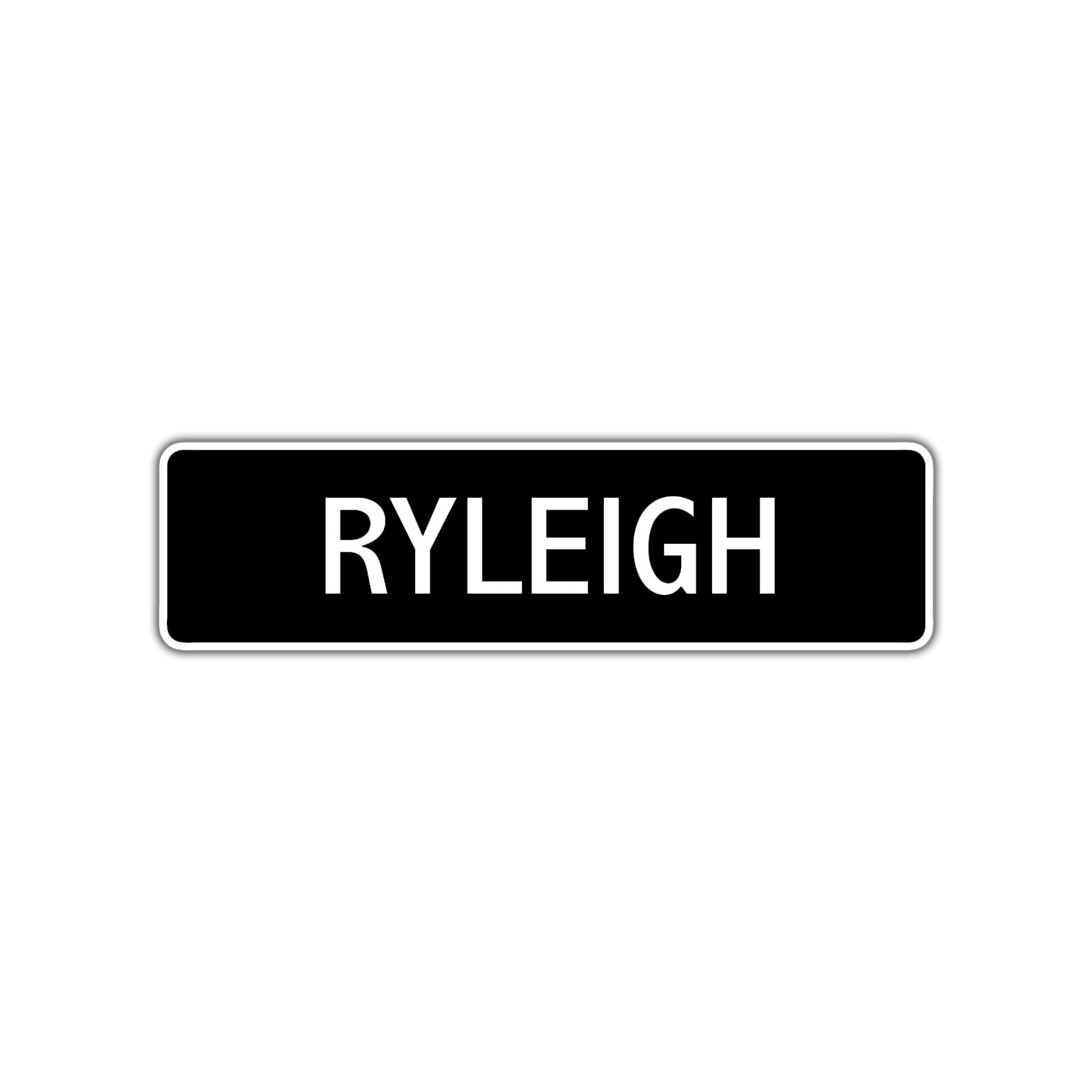 Ryleigh Street Sign Children Name Room Plate