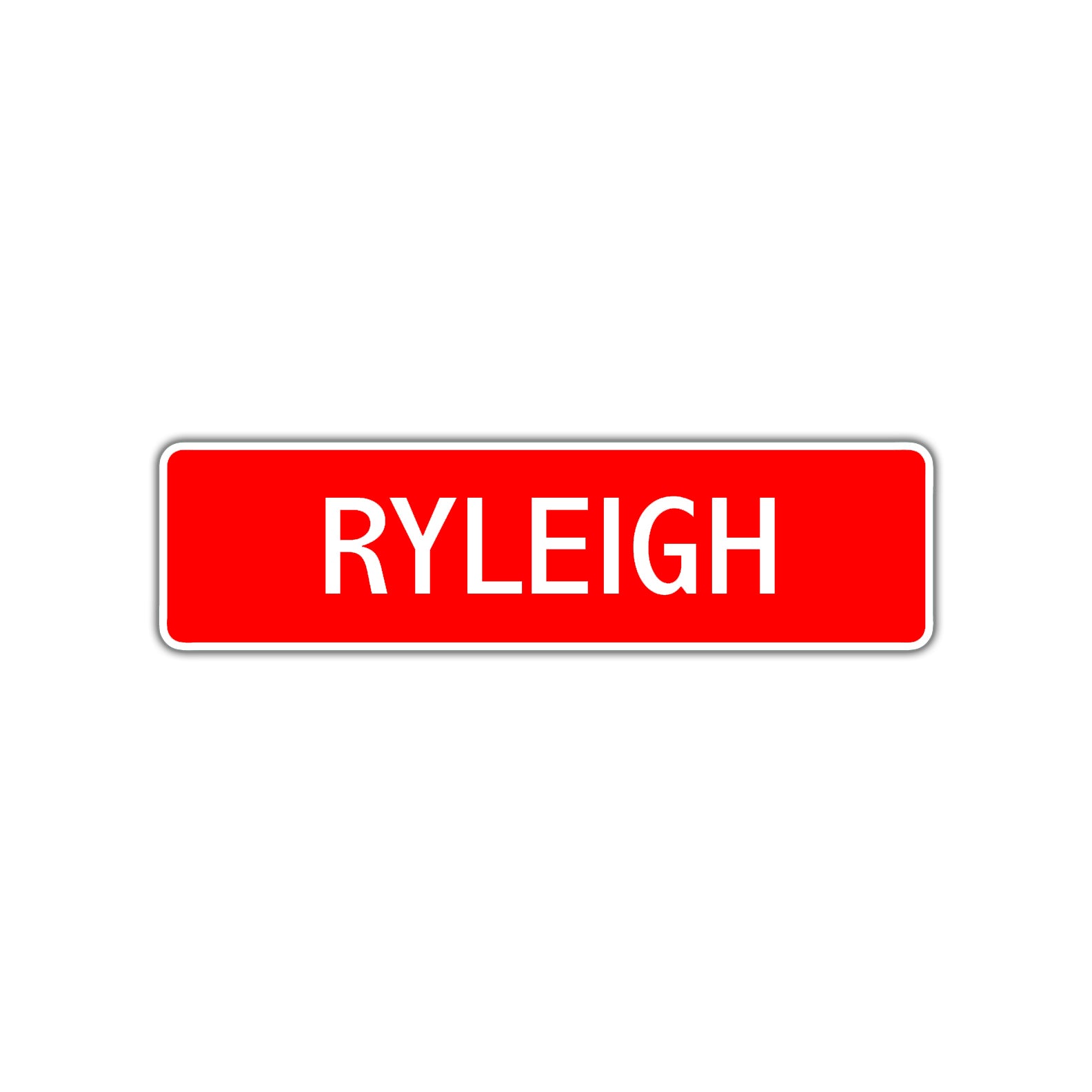 Ryleigh Street Sign Children Name Room Plate