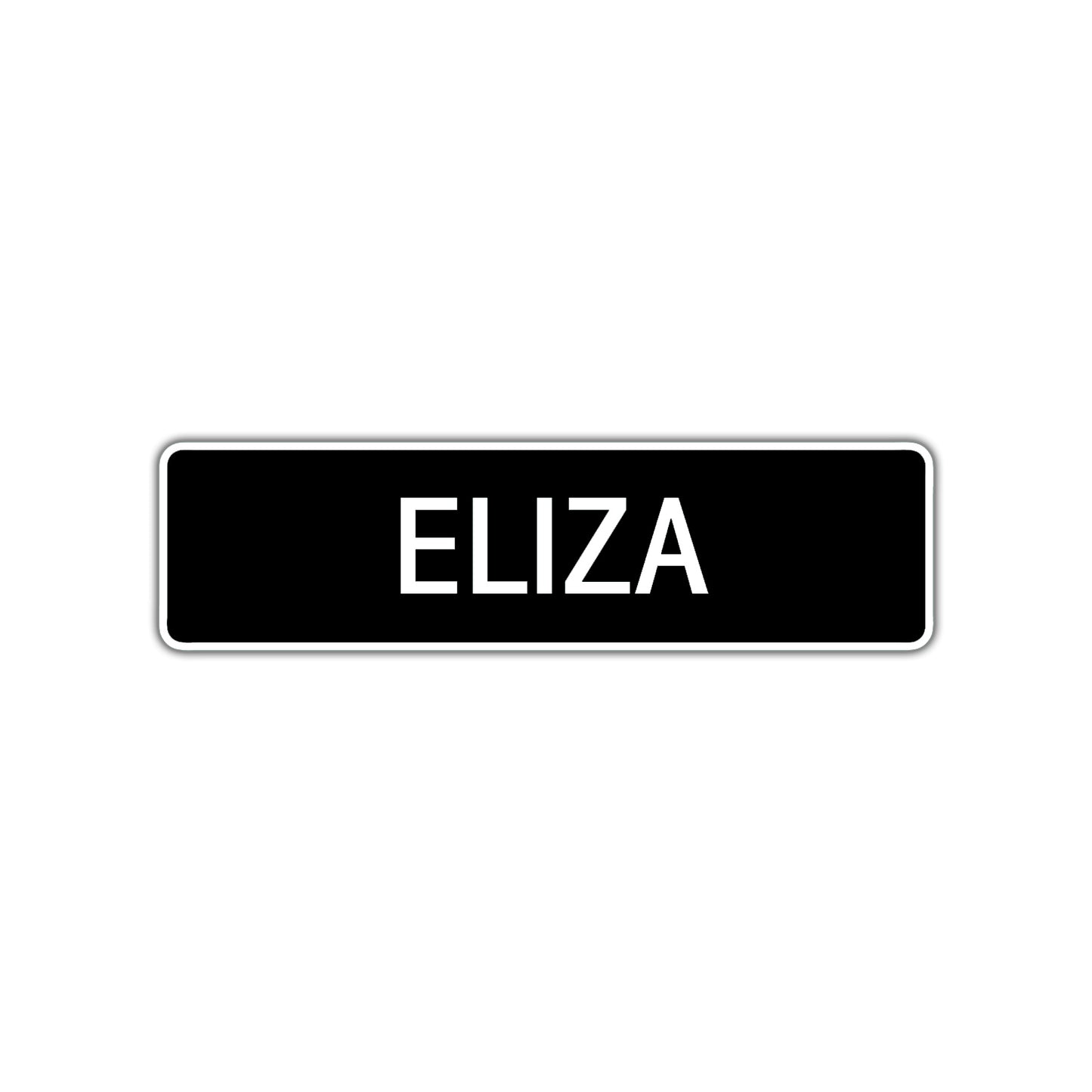 Eliza Street Sign Children Name Room Plate