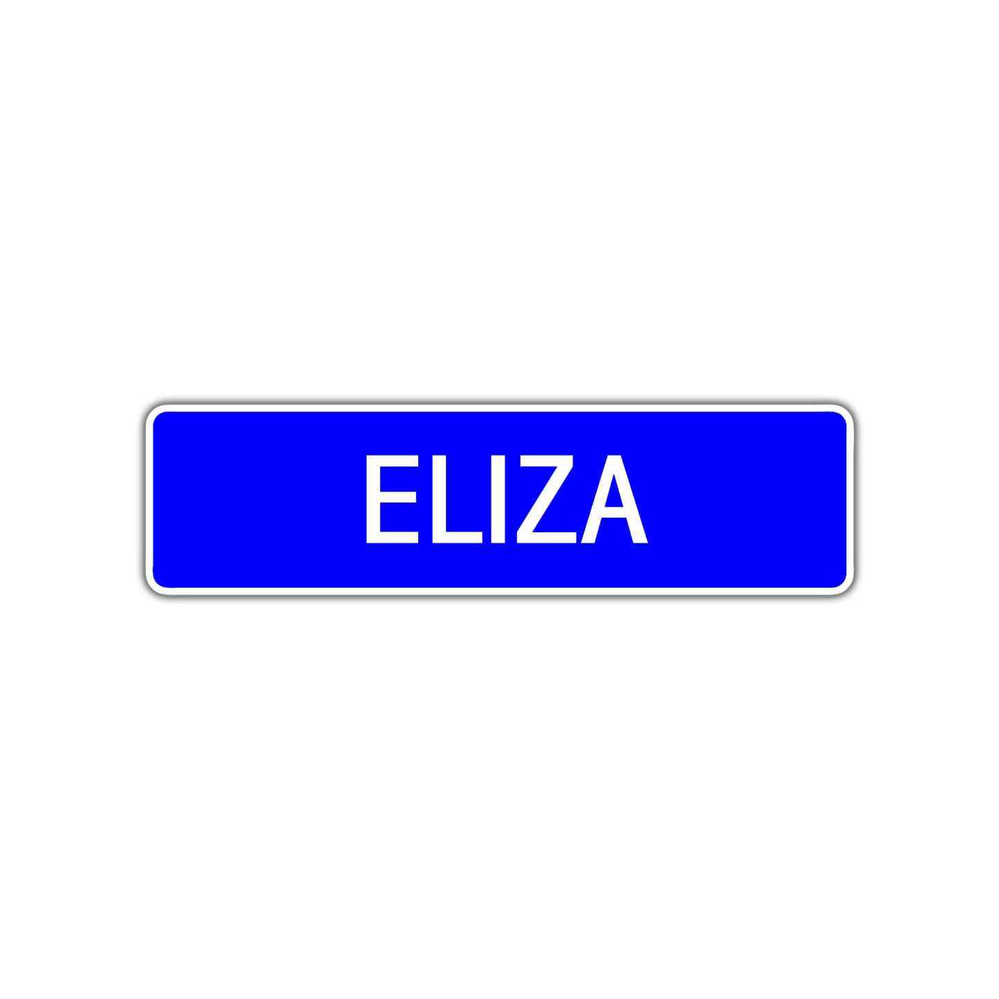 Eliza Street Sign Children Name Room Plate