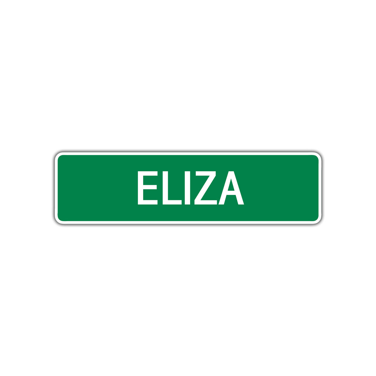 Elza Sign Eliza Street Sign Children Name Room Plate – Sign Fever