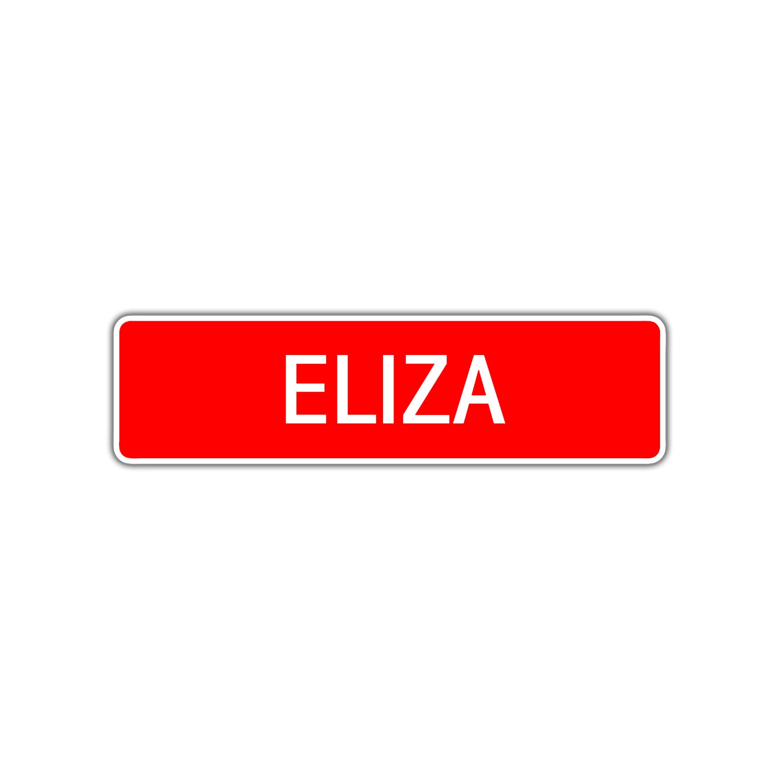 Eliza Street Sign Children Name Room Plate - Sign Fever