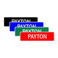 Payton Street Sign Children Name Room Plate