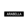 Arabella Street Sign Children Name Room Plate