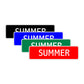 Summer Street Sign Children Name Room Plate